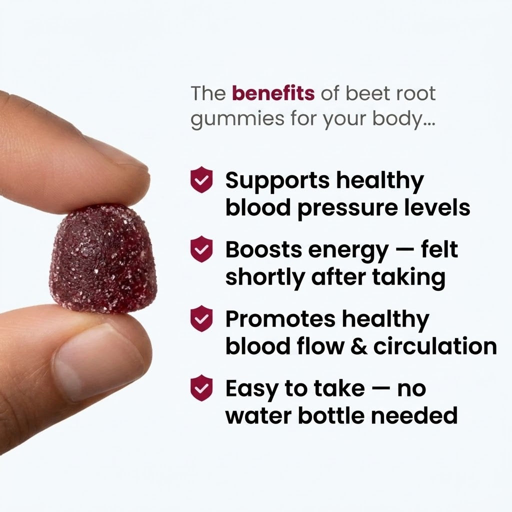 Oxiroot Beetroot Gummies